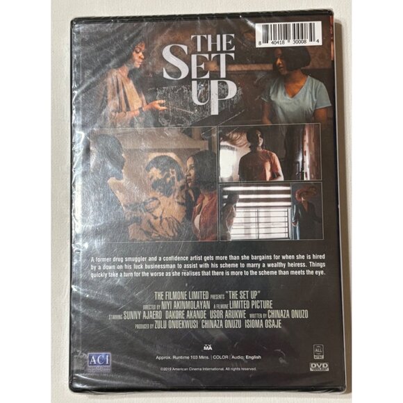 The Set Up DVD Movie Drama Thriller 2019 African Cinema Sealed New - Picture 2 of 2